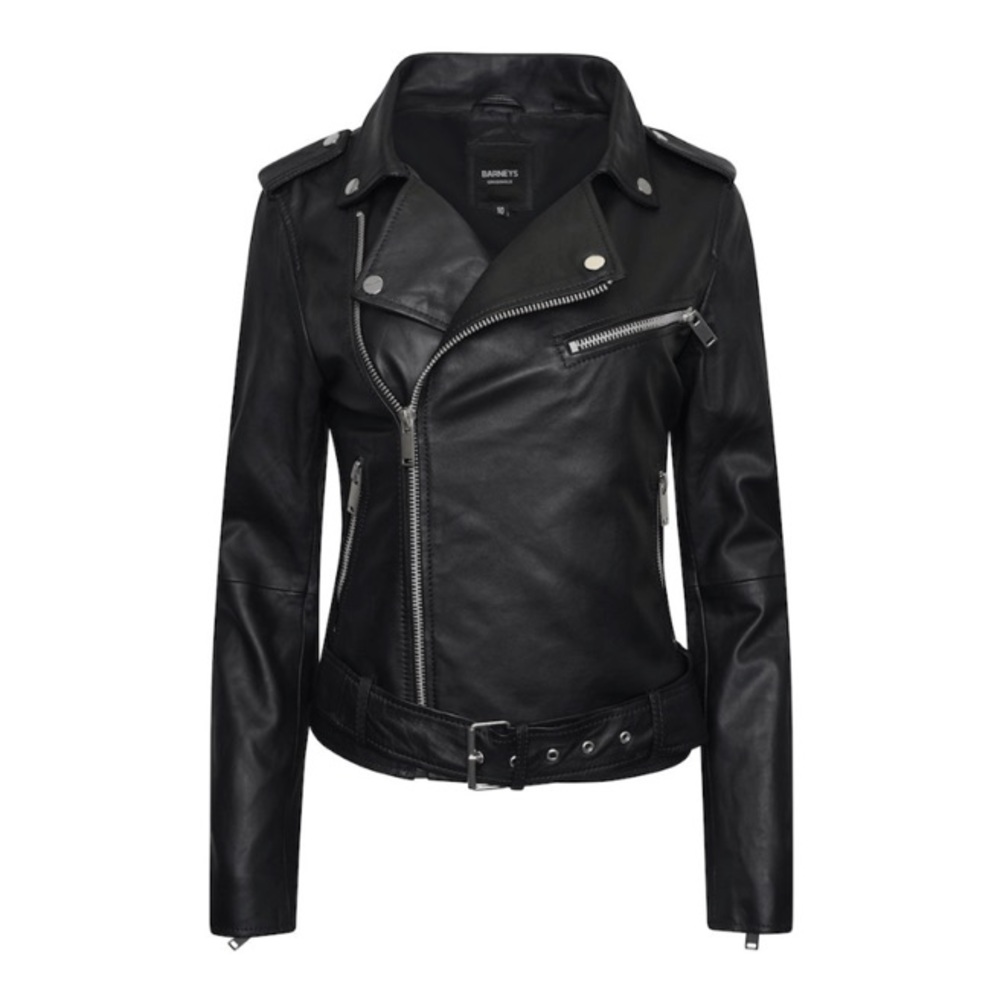 New GENUINE Leather jacket by Barney's Originals N883